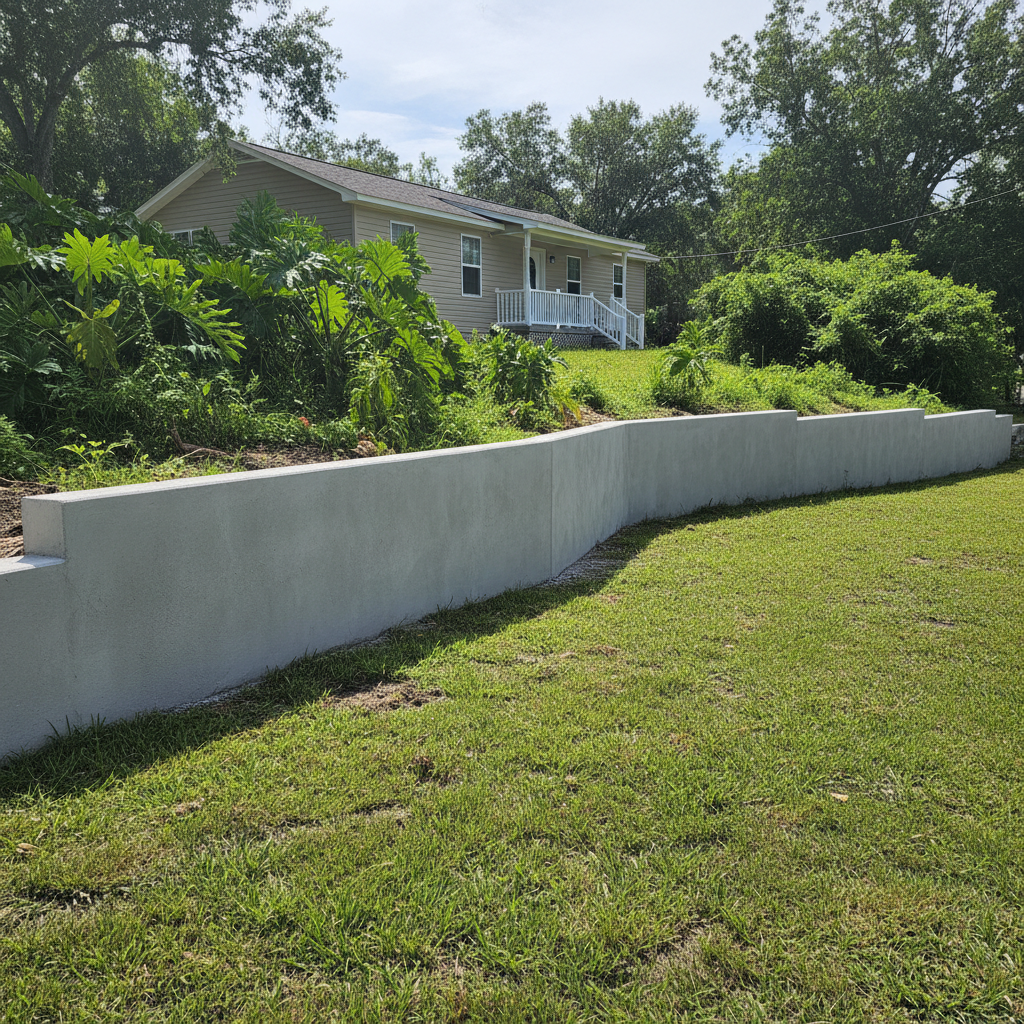 Concrete Slab Foundations completed by Elite Concrete in Vivian, LA